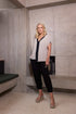 Ora Elasticated Waist Straight Leg Trousers with Pockets ORS25101